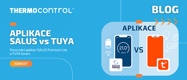 Aplikace pro chytrou domácnost: SALUS vs Tuya