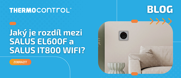 SALUS IT800WIFI vs SALUS EL600F. Jaký chytrý termostat vybrat?