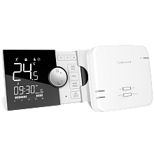 Bezdrátový týdenní progr. termostat, 0-230V, 868MHz