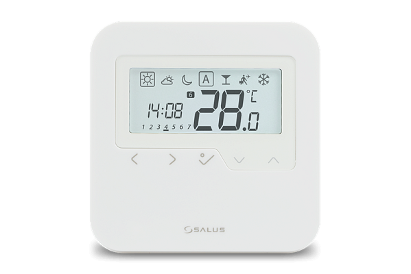 Bezdrôtový programovateľný termostat